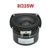 1pc 3 Inch Subwoofer Speaker 4Ohm 8Ohm Super Bass Speaker 25W Woofer Low Frequency Glass Fiber Woven Basin Loudspeaker Car Subwoofer (Size : 8Ohm-Square) view 2