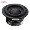 4 Inch Bass Speaker Subwoofer 50W 4Ohm 8Ohm Subwoofer Car Audio Fiberglass Braided Bass Speaker Low Frequency Bookshelf Speaker (Size : 1pc-8Ohm) view 2