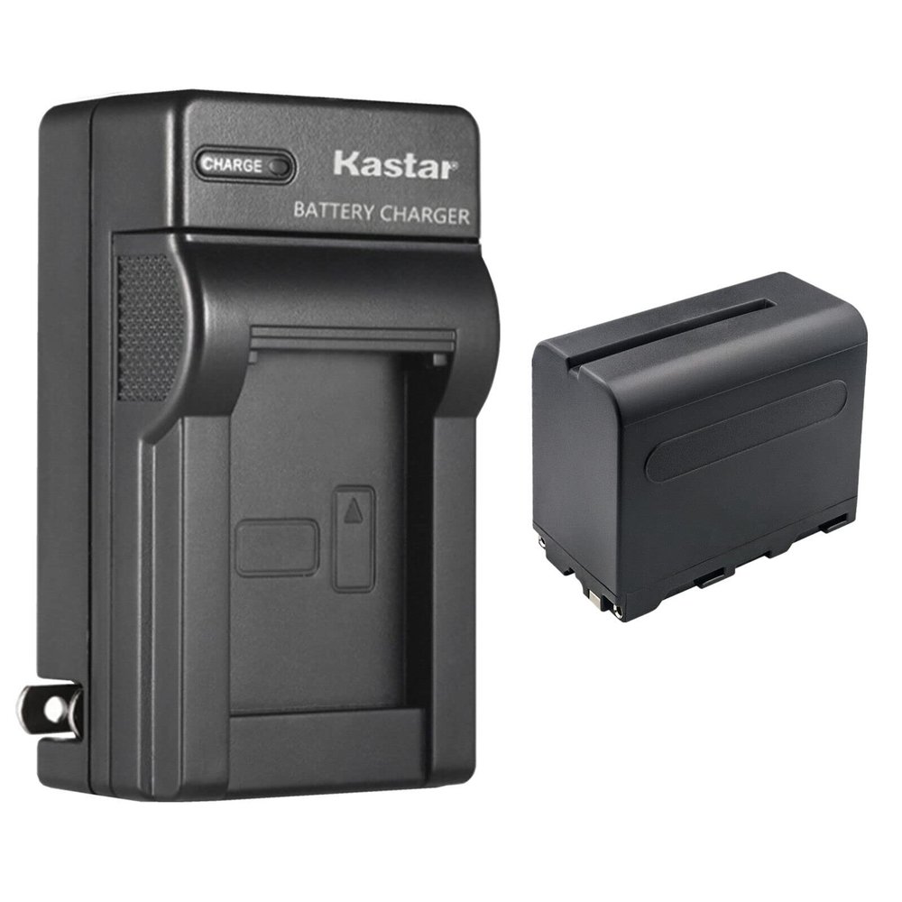Kastar 1-Pack NP-F960 / NP-F970 Battery and AC Wall Charger Replacement for Feelworld F5 Pro V3 5.5" Touch Screen 3D LUT 4K HDMI DSLR Camera Field Monitor, F570 5.7" Small DSLR Camera Field Monitor