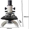Feilx Monocular Microscope, monocular Straight Tube with 45 Tilt with Handpiece Clip,Powerful Biological Microscopes view 2