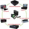 SHANFEILU DB9 Breakout Connector to Wiring Solderless Terminal RS232 D-SUB Female Serial Adapter 9pin Port Breakout Board Black Rubber Core with Case,Screwdriver,Nuts view 2