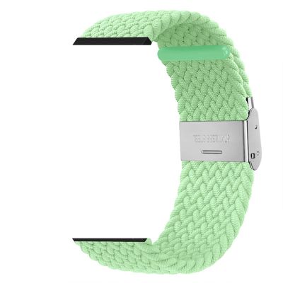 CZKE for Garmin Quickfit Watch Band 26mm Braided Nylon WatchBands (Color : Green, Size : Quickfit 22mm)
