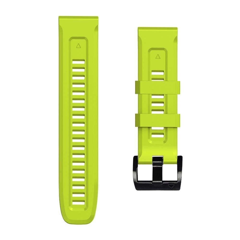 CZKE for Garmin Watch Band 22 26mm Quickfit Watch Bands (Color : Green, Size : Width 22MM)