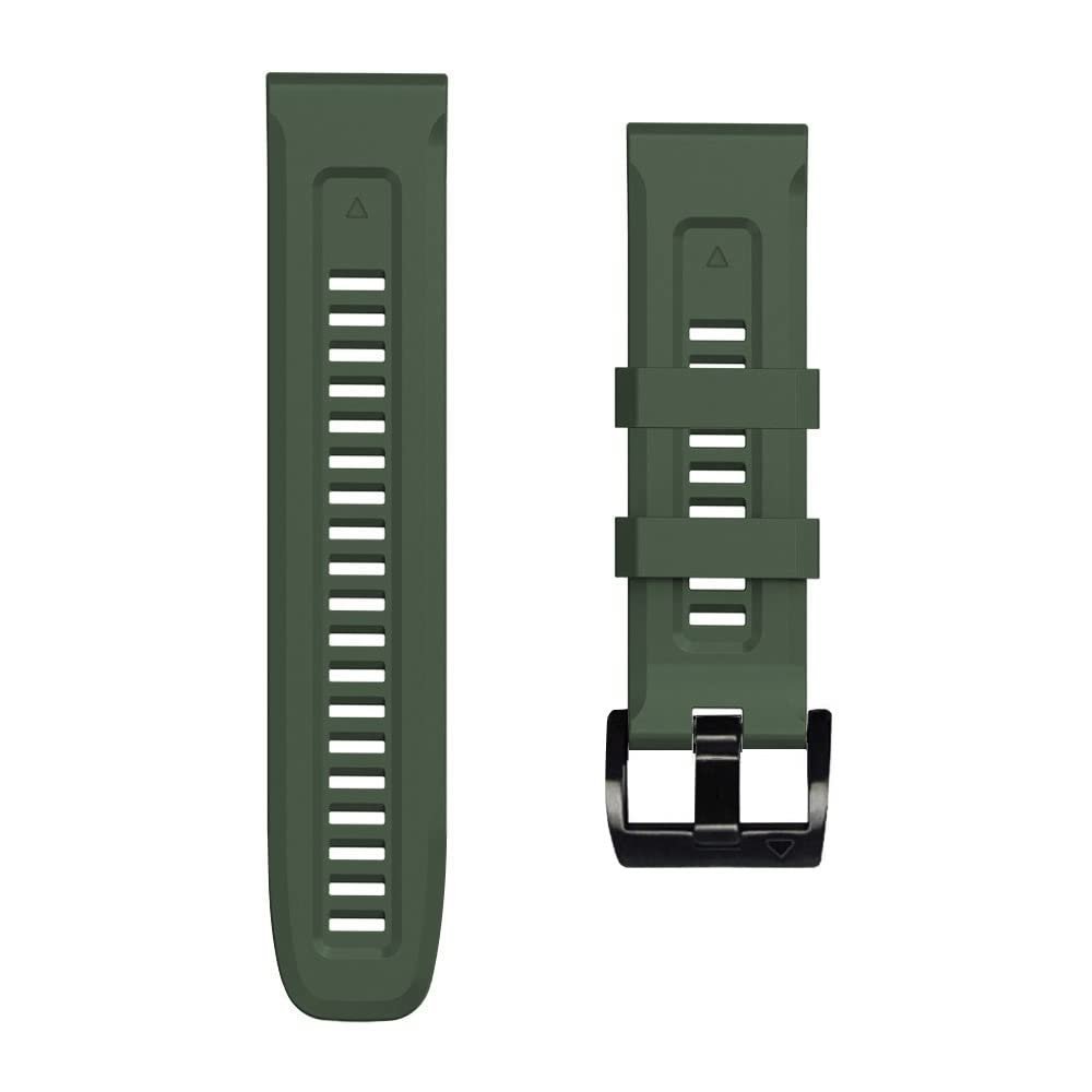CZKE for Garmin Watch Band 22 26mm Quickfit Watch Bands (Color : Army Green, Size : Width 26MM)