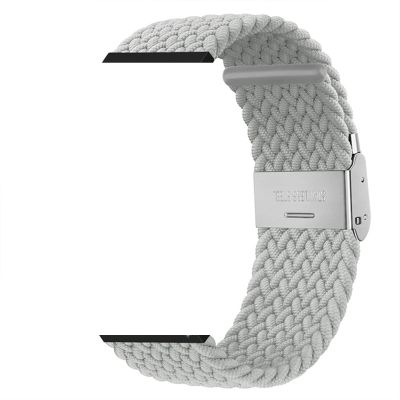 CZKE for Garmin Quickfit Watch Band 26mm Braided Nylon WatchBands (Color : Gray, Size : Quickfit 22mm)