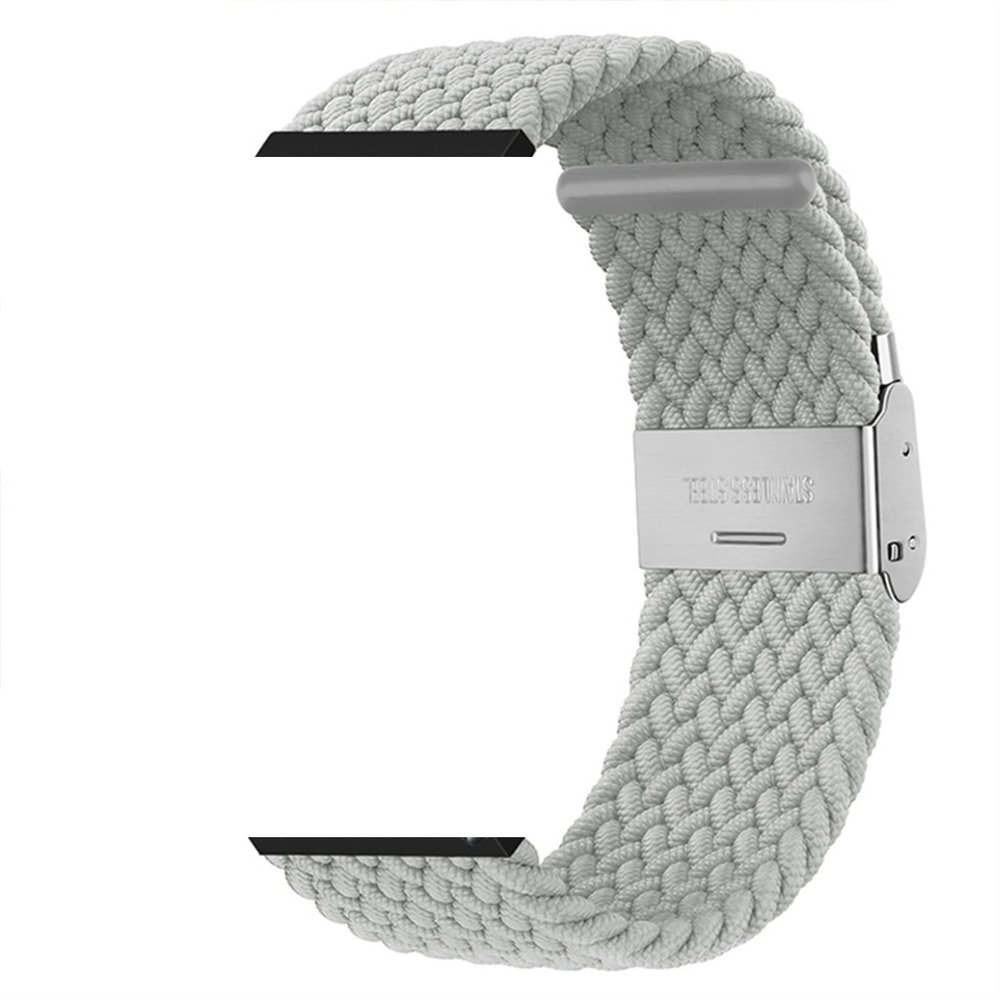 CZKE for Garmin Quickfit Watch Band 26mm Braided Nylon WatchBands (Color : Gray, Size : Quickfit 22mm)