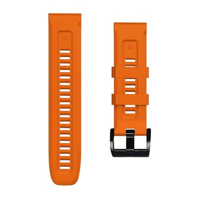CZKE for Garmin Watch Band 22 26mm Quickfit Watch Bands (Color : Orange, Size : Width 22MM)