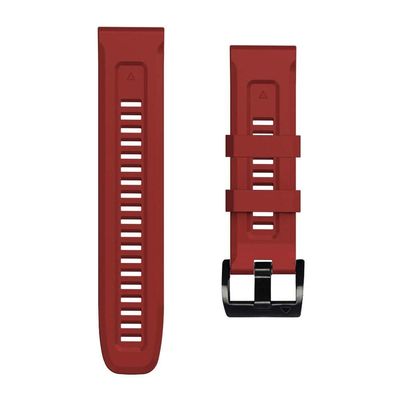 CZKE for Garmin Watch Band 22 26mm Quickfit Watch Bands (Color : Red, Size : Width 26MM)