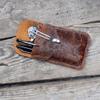 JJNUSA Leather EDC Pocket Slip, Army Knife Sleeve & Pen Holder for Everyday Carry, Camping Accessories view 2