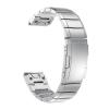SKM Smart Watch Band Straps for Garmin Fenix 6 6S 6X Pro 5X 5 5S Plus 3 HR 935 945 Mk1 D2 S60 Quick Release Strap Steelbelt Bracelet (Color : Silver, Size : 26mm Fenix 6X 6XPro) view 1