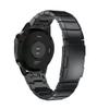 SKM Smart Watch Band Straps for Garmin Fenix 6 6S 6X Pro 5X 5 5S Plus 3 HR 935 945 Mk1 D2 S60 Quick Release Strap Steelbelt Bracelet (Color : Rose Gold, Size : 26mm Fenix 6X 6XPro) view 2