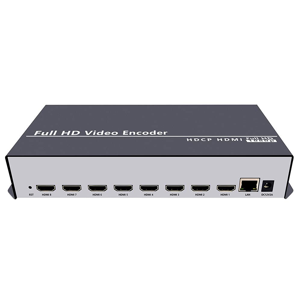 iseevy 8ch 1080P H.264 HDMI Video Encoder Support SRT RTMP RTMPS RTSP UDP HTTP