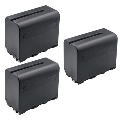 Kastar NP-F960 / NP-F970 Battery 3-Pack Replacement for Feelworld F5 PRO V2 5.5 INCH TOUCH SCREEN 3D LUT DSLR CAMERA FIELD MONITOR, F5 Pro V3 5.5" Touch Screen 3D LUT 4K HDMI DSLR Camera Field Monitor