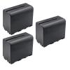 Kastar NP-F960 / NP-F970 Battery 3-Pack Replacement for Feelworld F5 PRO V2 5.5 INCH TOUCH SCREEN 3D LUT DSLR CAMERA FIELD MONITOR, F5 Pro V3 5.5" Touch Screen 3D LUT 4K HDMI DSLR Camera Field Monitor view 1