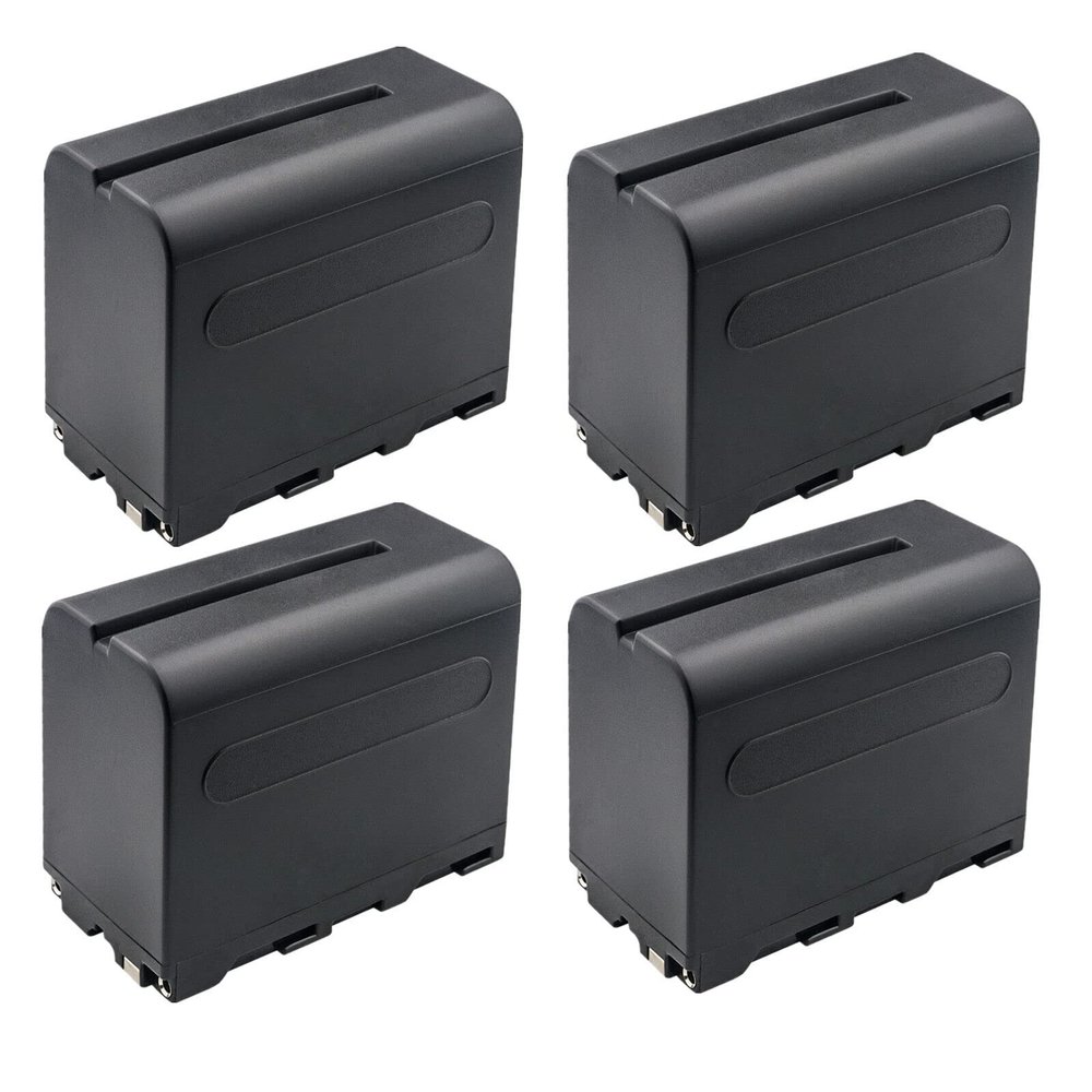 Kastar NP-F960 / NP-F970 Battery 4-Pack Replacement for Feelworld F5 PRO V2 5.5 INCH TOUCH SCREEN 3D LUT DSLR CAMERA FIELD MONITOR, F5 Pro V3 5.5" Touch Screen 3D LUT 4K HDMI DSLR Camera Field Monitor