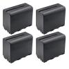 Kastar NP-F960 / NP-F970 Battery 4-Pack Replacement for Feelworld F5 PRO V2 5.5 INCH TOUCH SCREEN 3D LUT DSLR CAMERA FIELD MONITOR, F5 Pro V3 5.5" Touch Screen 3D LUT 4K HDMI DSLR Camera Field Monitor view 1