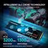 fanxiang S500 Pro 512GB NVMe SSD M.2 PCIe Gen3x4 2280 Internal Solid State Drive, SLC Cache 3D NAND TLC, Up to 3200MB/s, Compatible with Laptop and PC Desktops(Black) view 2