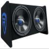 Rockville RV1212P Dual 12" 1200W Car Audio Subwoofers in Vented Enclosure, 4-Ohm, Clean Punchy Bass, 600W RMS Music Rating, Durable MDF Build, for Car Audio Systems view 2