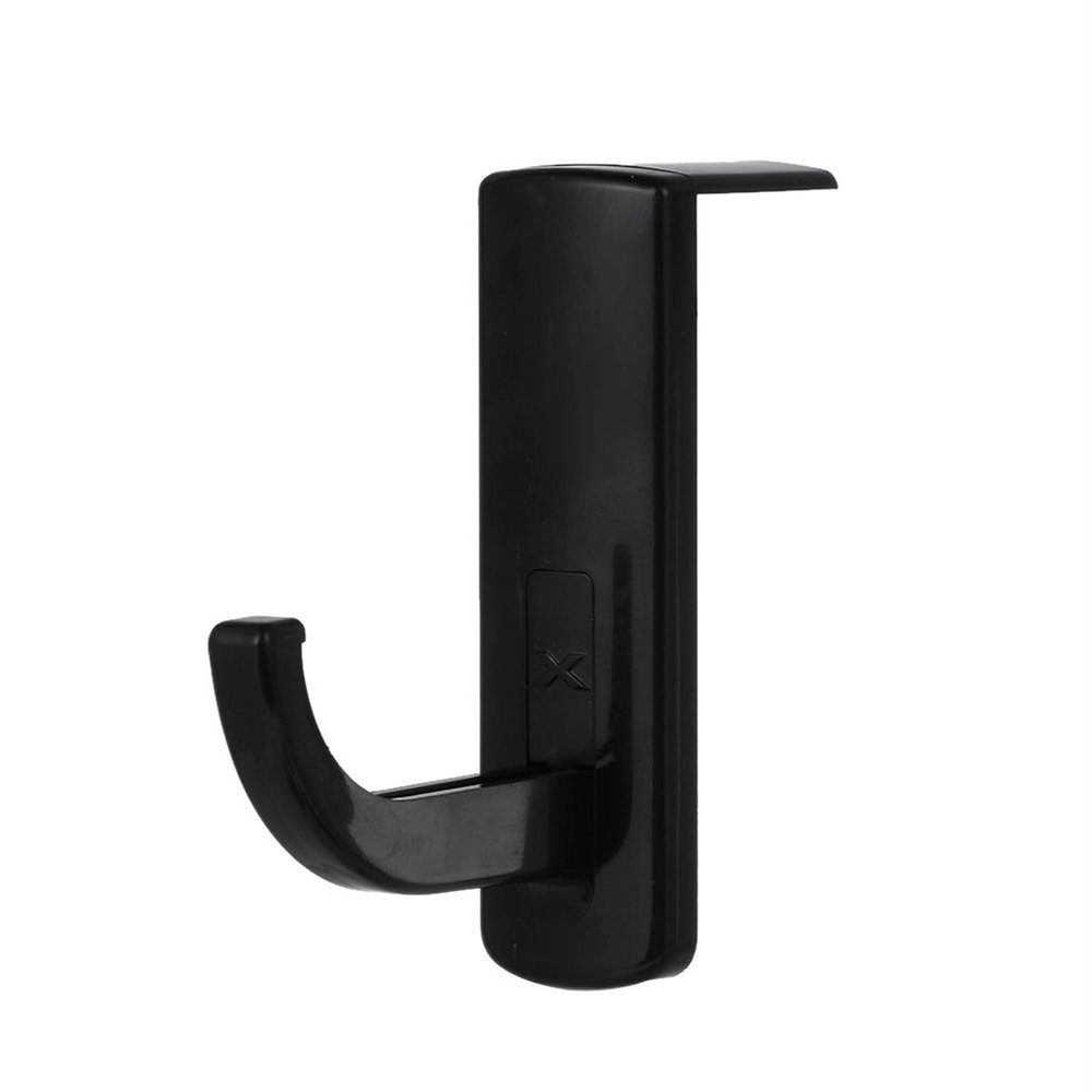 TOMYEUS Headset Holder PC Headset Hook Holder Hanger Mount, for Desk PC Display Monitor Headphone Accessories Desk Gaming Headset Holder Gaming Headset Stand (Color : Black)