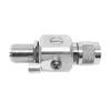 UHF Coaxial Square Lightning Arrestor PL-259 Lightning Surge Protector PL259 Socket (UHF Male) to SO239 Socket (UHF Female) Bulkhead DC-3GHZ for CB Radio, HAM Radio Gear, 2-Way Base Stations view 3