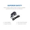 Ddkxndb 6V AC/DC Adapter for Wacom Graphire CTE-630BT CTE-630BT/T CTE630BT 6 x 8 Bluetooth Pen Tablet 6VDC Power Supply Cord Cable PS Wall Home Charger Mains PSU view 2