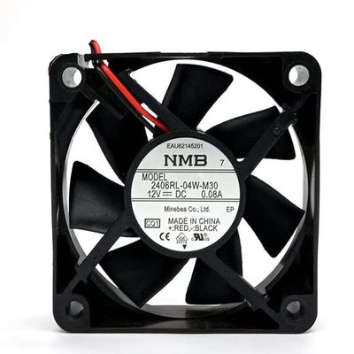 for 2406RL-04W-M30 DC12V 0.08A 6CM Refrigerator Cooling Fan
