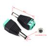 (10 x Male) 12V DC Power Connector 5.5mm x 2.1mm 24V Power Jack Socket for Led Strip CCTV Security Camera Cable Wire Ends 10Pcs Plug Barrel Adapter (Male) view 2