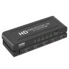 4K 1x4 HDMI Splitter 1 in 4 Out,4 Port Powered HDMI Splitters Support Mirror/Copy Multi Monitor Outputs and 4Kx2K@30Hz 3D,HD Splitter with Power for Project/Office/Projector/HDTV/PS4 view 1