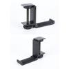 TOMYEUS Headphone Stand Headphone Holder Desktop Lock Clip-on Headphone Holder Universal Headphone Holder Metal Hanger Headphone Holder (Silver/Black) Headset Holder (Color : Black) view 4