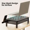 Zimilar Monitor Stand Riser with Drawer, 3 Height Adjustable Monitor Stand for Computer, Laptop, Printer, Notebook, iMac, Premium Metal Monitor Riser view 3