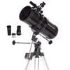 Celestron - PowerSeeker 127EQ Telescope - Manual German Equatorial Telescope for Beginners - Compact and Portable - Bonus Astronomy Software Package - 127mm Aperture & Finderscope view 2
