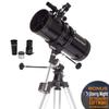 Celestron - PowerSeeker 127EQ Telescope - Manual German Equatorial Telescope for Beginners - Compact and Portable - Bonus Astronomy Software Package - 127mm Aperture & Finderscope view 3