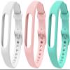 3-Pack Bands Compatible with Garmin Vivosmart 5 Straps, All-in-one Replacement Band Wristbands for Garmin vivosmart 5 Women Men (Teal+Pink+White) view 1
