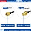 16ft WiFi Antenna Extension Cable RG174 RP-SMA Coaxial Cable Low Loss for Wireless LAN Router Bridge External Antenna Equipment 2 Pack view 4