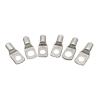 Ring Terminals 20PCS Tinned Copper Lugs Ring Crimp Terminal Wire Welding Cable Connector Suit SC16-6 SC25-8 SC35-8 (Color : SC25-8) view 3