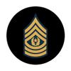 US Army Rank - Command Sergeant Major (E-9) - CSM PopSockets Adhesive PopGrip view 3