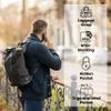 Nordace Siena II Smart Totepack for Men & Women with USB Charging Port, Water Resistant - Laptop Totepack for Everyday (Black) view 3