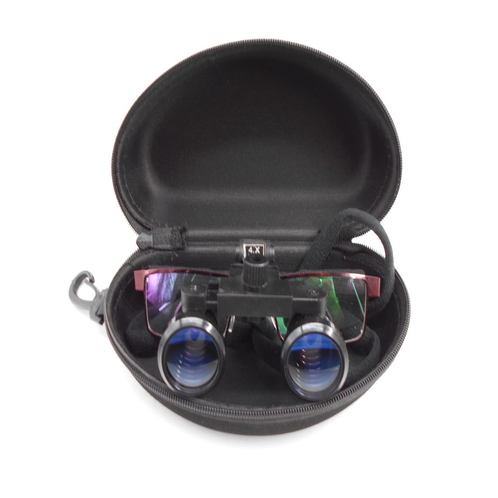 Binocular 3.5X Loupe for All Purpose with Carry Pouch.