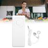 ASHATA MP3 Player for Running, Mini Portable HiFi Lossless Sound Player Radio Support 64G Memory Card for Students Travel Work Sports (White) view 4
