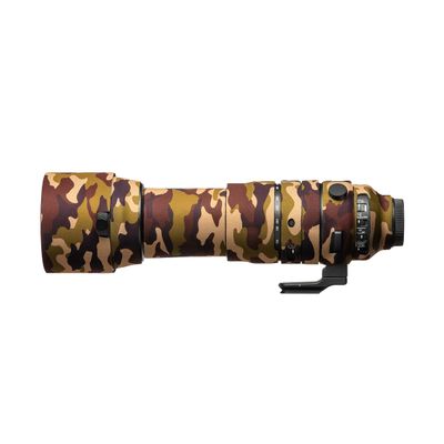 easyCover Neoprene Lens Protection Cover Compatible with Sigma 150-600mm F5-6.3 DG DN OS Sports (Sony E) Brown camouflage
