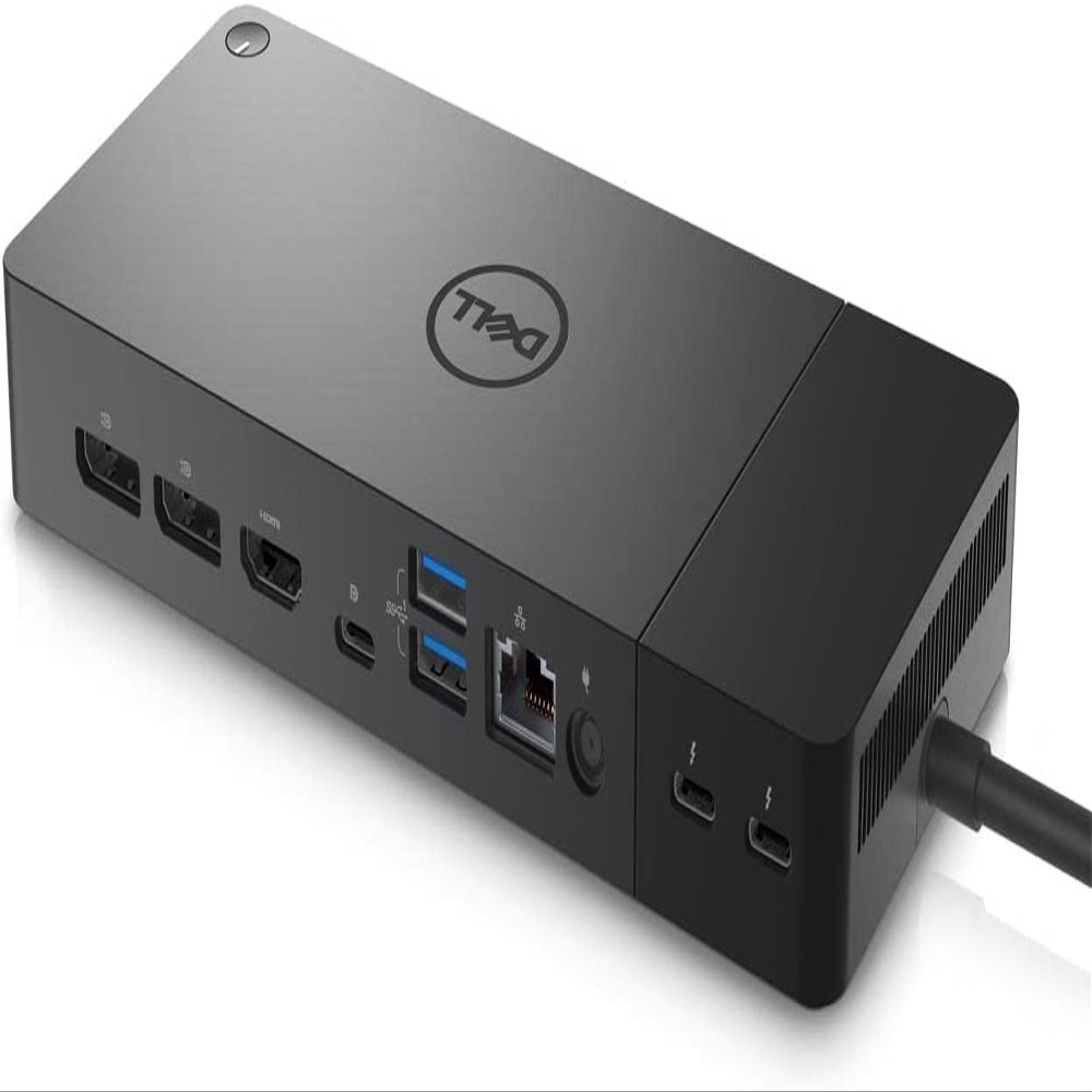 Dell WD22TB4 Thunderbolt 4 Dock 2 Thunderbolt 4 Ports Gigabit Ethernet LAN Port (Renewed)