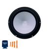 Wet Sounds REVO 12 FA S4-B 12" Black 4-Ohm Subwoofer with REVO 12XW-BGRILL 12" Subwoofer Grill with RGB LED kit view 2