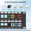 Cable Matters Rackmount or Wall Mount 2U 48 Port Keystone Patch Panel with Cable Management and Support Bar, 19-inch Blank Patch Panel for Keystone Jacks view 3
