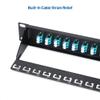 Cable Matters 1U Fiber Patch Panel, 48 LC OM3/OM4 Connectors view 4