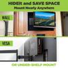 HIDEit Mounts Wally Mount for Dish Wally Receiver - Custom Steel Dish Wall Mounting Bracket Made in USA - Compatible with Dish Wally HD Receiver - Patent Pending view 3