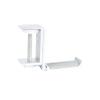TOMYEUS Headphone Stand Headphone Holder Desktop Lock Clip-on Headphone Holder Universal Headphone Holder Metal Hanger Headphone Holder (Silver/Black) Headset Holder (Color : Silver) view 1