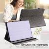 ALILANG Case for Huawei Mediapad T5 10 10.1 Inch Case 2018, PU Leather Card Slot Shockproof Smart Cover for Tablet Huawei T5 10 Case-Gray view 4