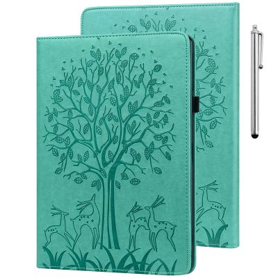 ALILANG Case for Huawei Mediapad T5 10 10.1 Inch Case 2018, PU Leather Card Slot Shockproof Smart Cover for Tablet Huawei T5 10 Case-Green