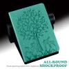 ALILANG Case for Huawei MediaPad M5 Lite 10 10.1 Inch Case 2018, PU Leather Card Slot Shockproof Smart Cover for Tablet Huawei M5 Lite 10 Case-Green view 3