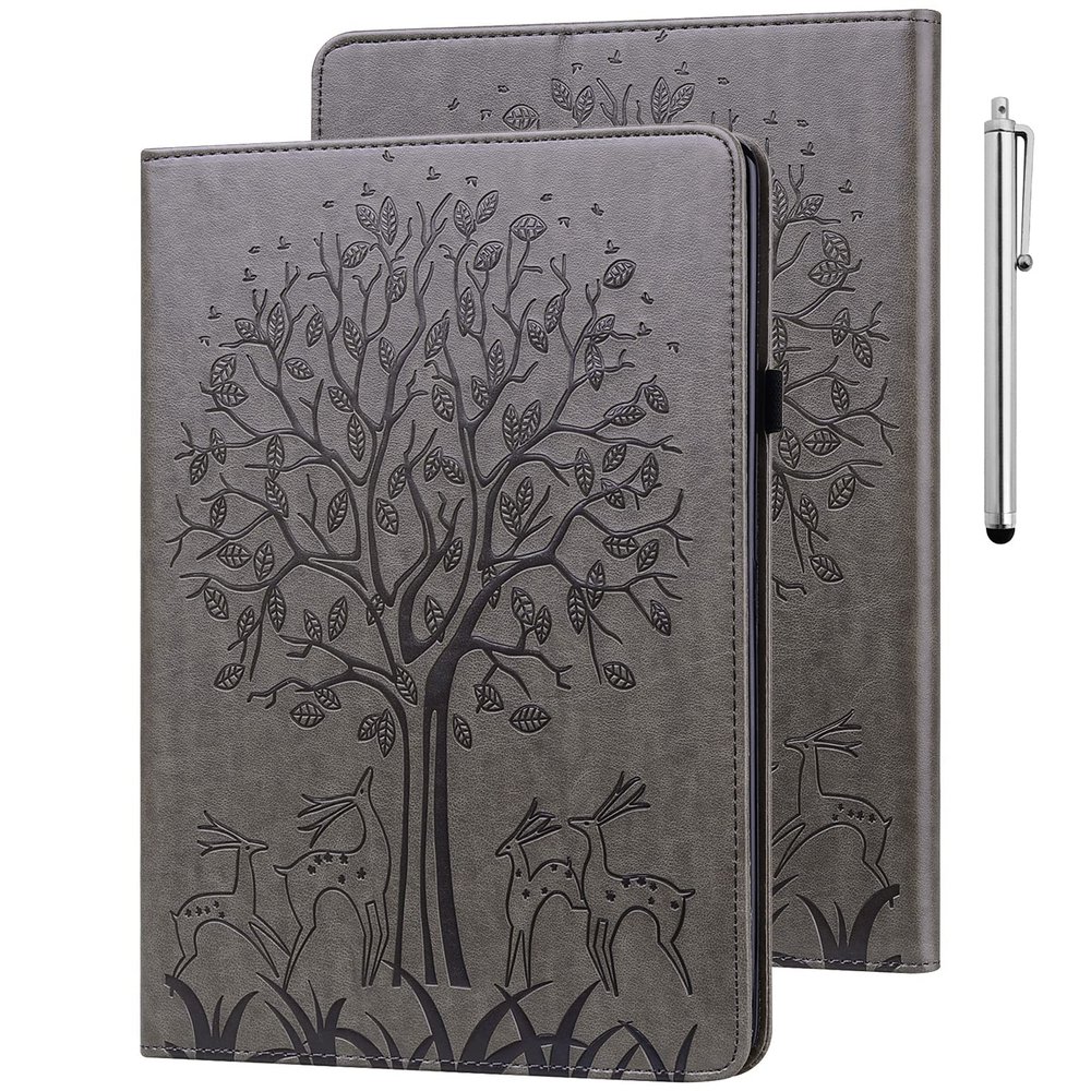 ALILANG Case for Huawei MatePad Pro 10.8 Inch Case 2021, PU Leather Card Slot Shockproof Smart Cover for Tablet Huawei MatePad Pro Case-Gray